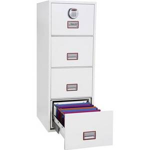 Phoenix FS2254E World Class Vertical Fire File Feuerschutztresor feuerfest, wasserabweisend Zahlenschloss 
