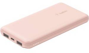 Belkin BoostCharge 3-Port-Powerbank 10K Rosegold Multi-Powerbank