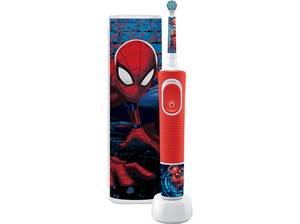  ORAL-B Kids Spiderman Elektrische Zahnbürste Rot 