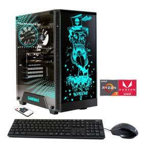 Hyrican Rockstar 6737 Gaming-PC (AMD Ryzen 7 5700G, Radeon Graphics, 16 GB RAM, 2000 GB SSD, Luftkühlung, Windows 11) 