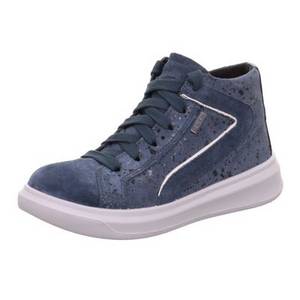 Superfit Sneaker High COSMO in WMS Weite M, GORE-TEX blau Gr. 27 Mädchen Kinder 