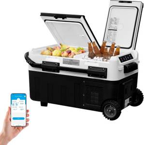 WOLTU Kühlbox, 30 l, Kompressor Kühlschrank, mit App-Steuerung, USB-Anschluss 