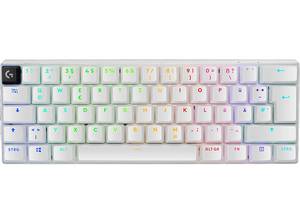  LOGITECH G PRO X 60 LIGHTSPEED, Gaming Tastatur, Mechanisch, Sonstiges, kabellos, White 