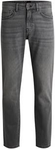 Hugo Boss Graue Regular-Fit Jeans aus bequemem Stretch-Denim (50524010) grau Herren-Stretchjeans