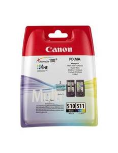 Canon Tinte PG-510 / CL-511 Multipack BK/C/M/G 2er-Pack 