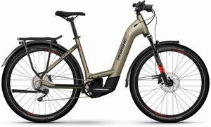 Haibike Trekking 8 Low 27.5 Unisex sand beige 2024 Elektro-Trekkingrad