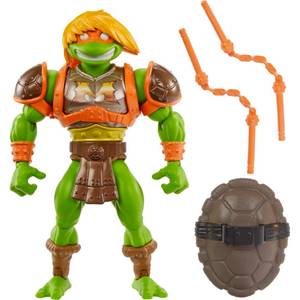 Mattel Masters of the Universe Origins Turtles of Grayskull Michelangelo, Spielfigur 