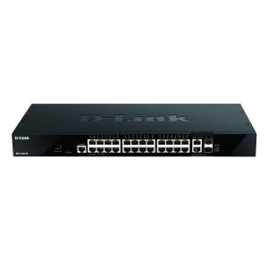 D-link DGS-1520-28 Smart Managed Switch [24x Gigabit und 2x 10 Gbit/s Ethernet, 2x 10 Gbit/s SFP+] 