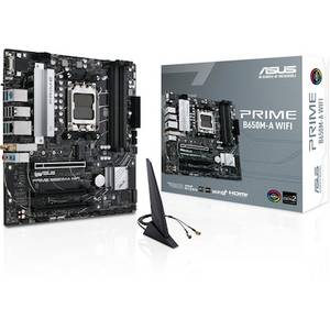 Asus PRIME B650M-A WIFI  mATX Mainboard Sockel AM5 M.2/USB3.2 Typ C/HDMI/DP/VGA 