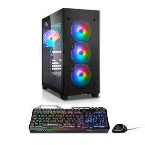 Memory PC Gaming-PC (AMD Ryzen 5 3400G, 16 GB RAM, 500 GB SSD, Luftkühler) 