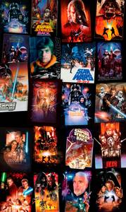 Komar Star Wars Posters Collage 120 x 200 cm Vliestapete