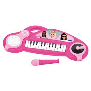Lexibook Barbie Elektronisches Keyboard Drumpad und Lichteffekten 
