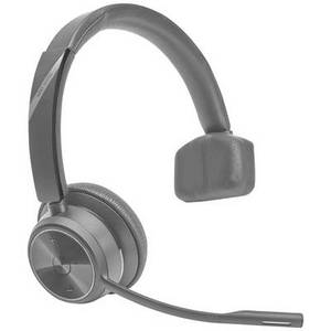  HP Poly Savi 7310 UC Monoaurales DECT Computer In Ear Headset DECT Mono Schwarz Noise Cancelling Lautstärkeregelung, Mikrofon-Stummschaltung 