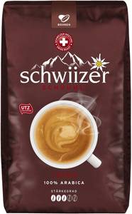 Schwiizer Schüümli Crema ganze Bohne (1kg) Kaffeebohnen