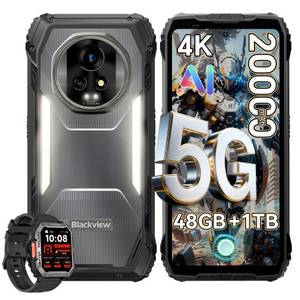 Blackview XPLORE 2 Dimensity 8300 IP69K Outdoor Smartphone (6,73 Zoll, 1024 GB Speicherplatz, 50 MP Kamera, 6.73