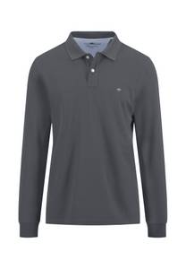 Fynch-hatton Langarmshirt mit Logo Stickerei 