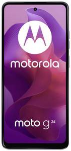 Motorola moto G24, 128GB Smartphone 128GB 16.8cm (6.6 Zoll) Pink Android™ 14 Dual-SIM 