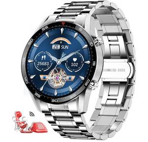 LIGE Smartwatch, Herren Mit Anruffunktion Fitness Tracker, Armbanduhr Smart Watch Uhr 