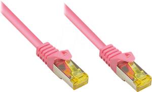 Good Connections GC 8070R-015M - Patchkabel - Rohkabel Cat.7, magenta, 1,5m 