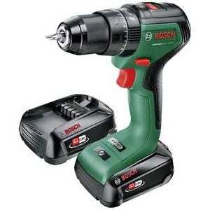  Bosch Home and Garden UniversalImpact 18V-55 06039D7102 Akku-Bohrschrauber, Akku-Schrauber 18 V 2.0 Ah Li-Ion inkl. 2. Akku, inkl. Ladegerät 