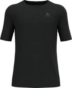 Odlo The Natural Merino 200 Crew Neck Base Layer T-Shirt black Funktionsunterhemd