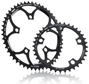 Miche Compact Exterior 5b 110 Bcd Chainring Black (53) Singlespeed-Kettenblatt