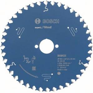 Bosch Expert for Wood 190 x 30 x 2,6 mm, 40 (2608644048) Kreissägeblatt