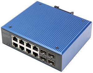 Digitus DN-651152 Industrial Ethernet Switch 8 + 4 Port 10 / 100 / 1000MBit/s 