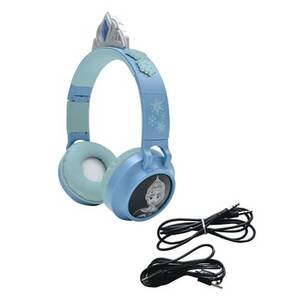 Lexibook Disney Die Eiskönigin 3D 2-in-1 Bluetooth®- und Kabelanschluss, faltbare Kopfhörer mit sicherer Lautstärke 