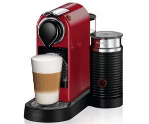 Krups Nespresso CitiZ & Milk XN 7415 Cherry Red Nespresso-Maschine