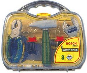 Klein toys BOSCH Werkzeugkoffer, mittel,transparent (8465)