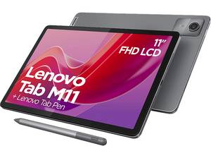  LENOVO Tab M11 mit Lenovo Digital Pen, Tablet, 128 GB, 11 Zoll, Luna Grey 