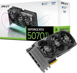 Pny GeForce RTX 5070 Ti Triple Fan OC Gaming Grafikkarte