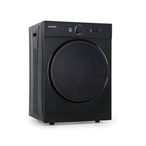 Klarstein Jet Set Mini Wäschetrockner schwarz Ablufttrockner