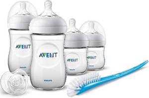 Philips Avent Natural Neugeborenen-Starterset transparent Babyflaschen-Set