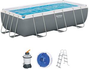 Bestway Power Steel Frame Pool Set 404 x 201 x 100 cm (56442_23) Aufstellpool