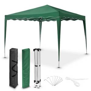 Juskys Faltpavillon Vivara 3x3 m mit Tasche – UV50+ Sonnenschutz Pavillon höhenverstellbar& faltbar 