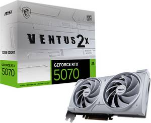 Msi GeForce RTX 5070 Ventus 2X OC White Gaming Grafikkarte