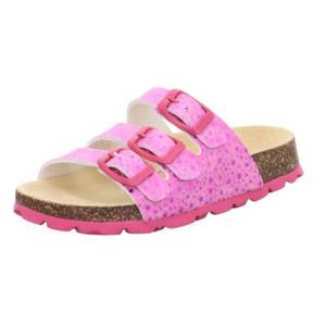 Superfit FUSSBETTPANTOFFEL in WMS Weite M4 rosa Gr. 38 Mädchen Kinder 