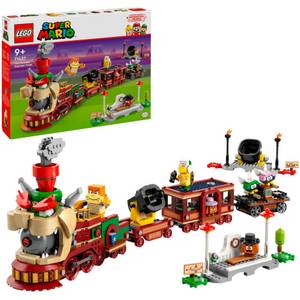 Lego 71437 Super Mario Der Bowser-Schnellzug, Konstruktionsspielzeug 