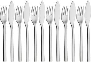 Wmf Nuova 18/10 Fischbesteck 12 tlg Fischbesteck