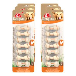 Sonstiges 8in1 Delights Kauknochen XS 84 g, 6er Pack 