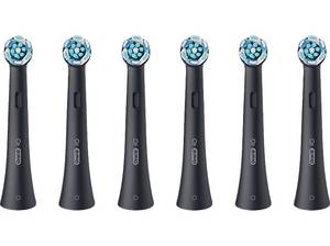  ORAL-B iO Ultimative Reinigung, für elektrische Oral-B Zahnbürsten, 'Borsten-in-Borsten' Bündel, Schwarz, 6 Stück Aufsteckbürsten 