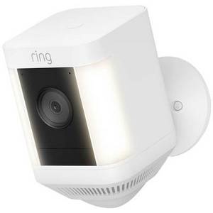 Ring Spotlight Cam Plus - Battery - White 8SB1S2-WEU0 WLAN IP Überwachungskamera 1920 x 1080 Pixel 