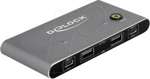 Delock 11486 - 2-Port KVM Switch, HDMI 