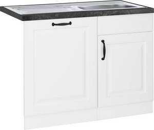 Wiho KÜchen wiho Küchen Spülenschrank Erla, 110 cm breit, inkl. Tür/Sockel für Geschirrspüler 