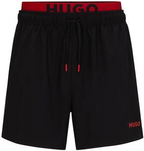 Hugo FLEX 50496287 Schwarz Badeshorts