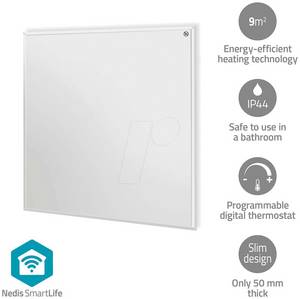 Nedis N HTIP350WTW - WLAN Infrarot Heizung, 350 W 