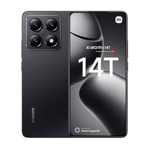  Xiaomi 14T, 5G Smartphone, 12+256GB Handy ohne Vertrag, 144Hz 6.67'' AI Display, Leica Kamera, MediaTek Dimensity 8300-Ultra, 5000mAh, 67W HyperCharge, Dual-SIM, Black 