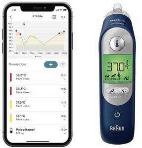 Braun Thermoscan 7 plus connect Ohrthermometer